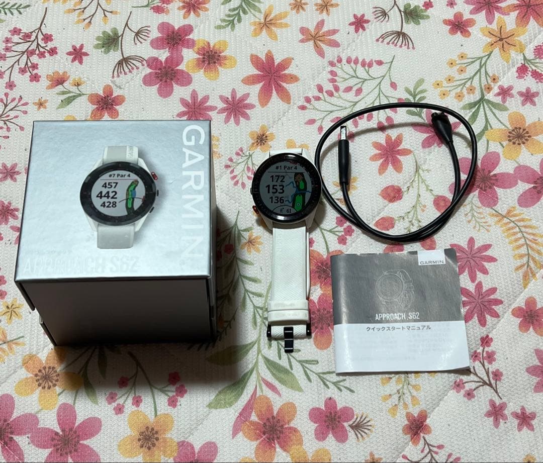 ミナ GARMIN Approach S62 ホワイト