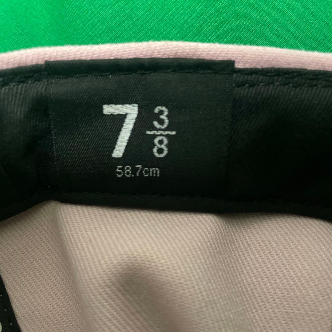 ニューエラ　ドジャースキャップ　ピンク