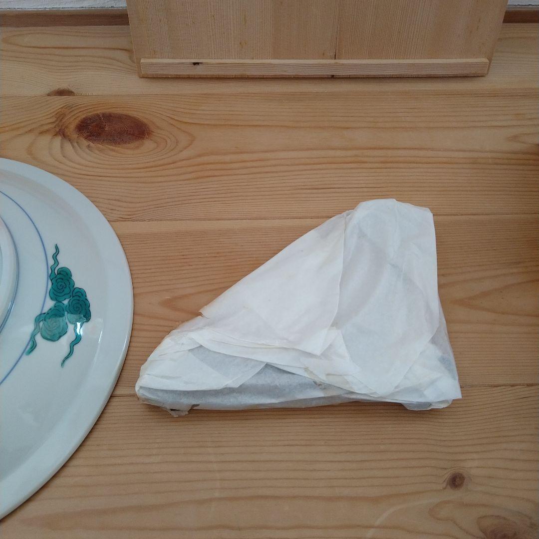 九谷焼 吉田屋窯 銘皿 光山造 大皿 直径約31.5cm