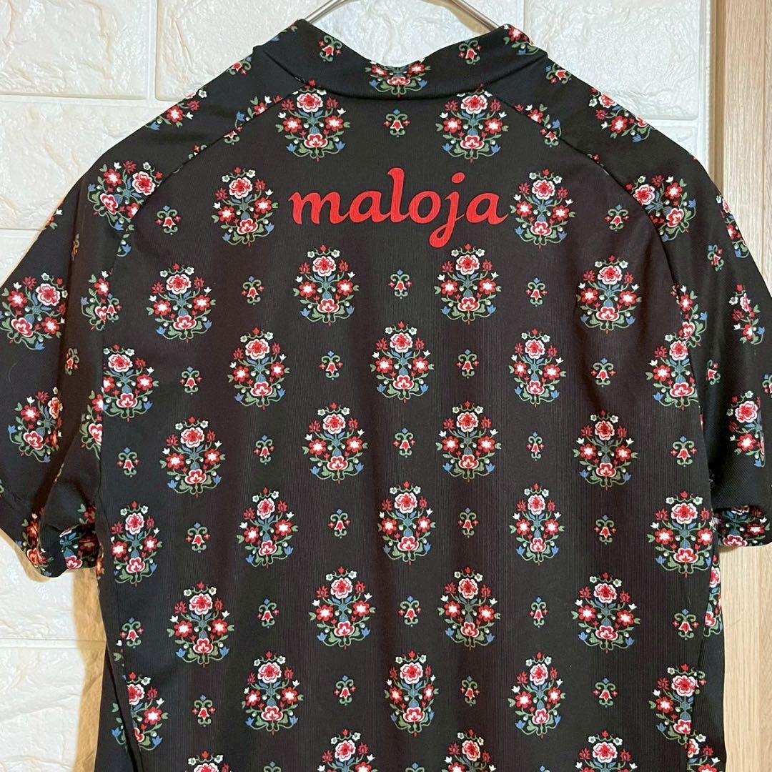 【極美品】maloja マローヤ サイクルジャージ レディースS花柄 刺繍調