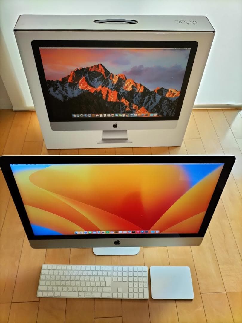 Apple iMac 27インチ macOS Ventura