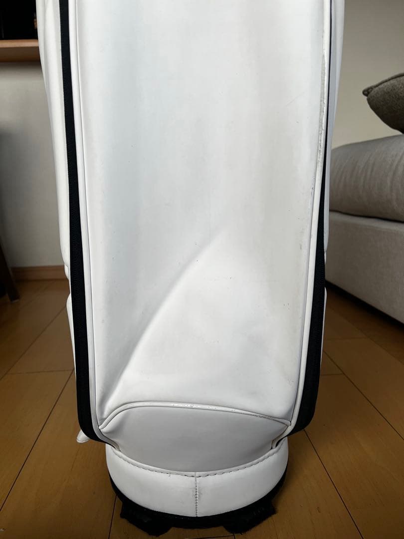 良品♪ニューバランスゴルフ 9.0型 キャディバッグ マットポリウレタン　白