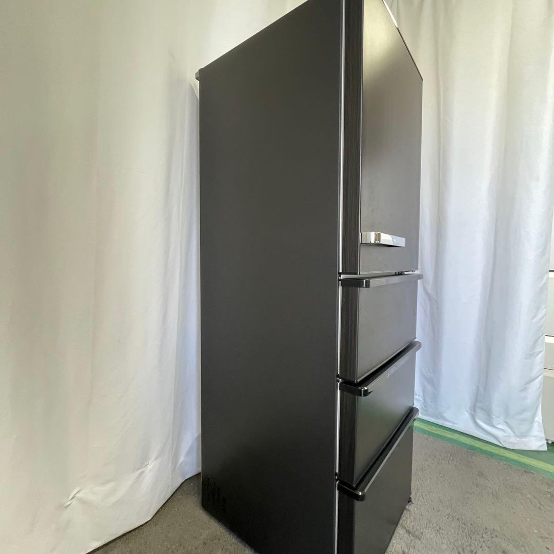 246⭕️美品　23年製　冷蔵庫　400ℓ　大型　自動製氷　安い　設置無料　木目調