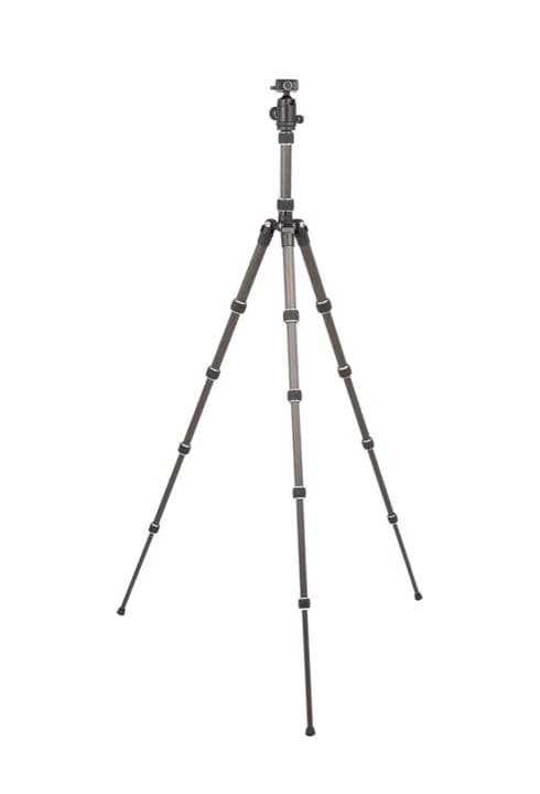 Amazonベーシック カメラ三脚 130cm 5段 自由雲台 カーボン