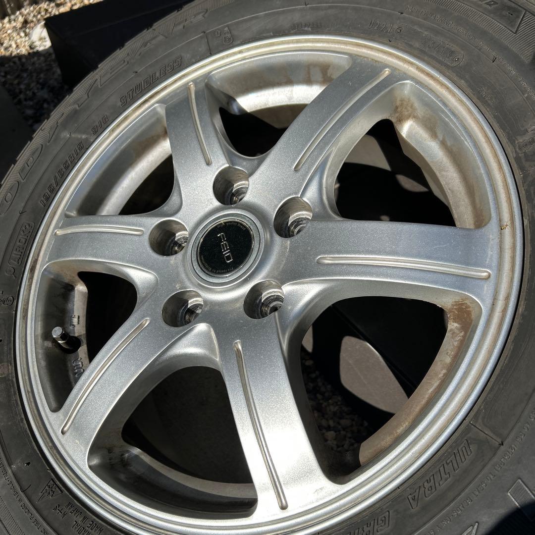 ブリヂストン スタッドレスタイヤ　ホイールセット 4本セット 15インチ