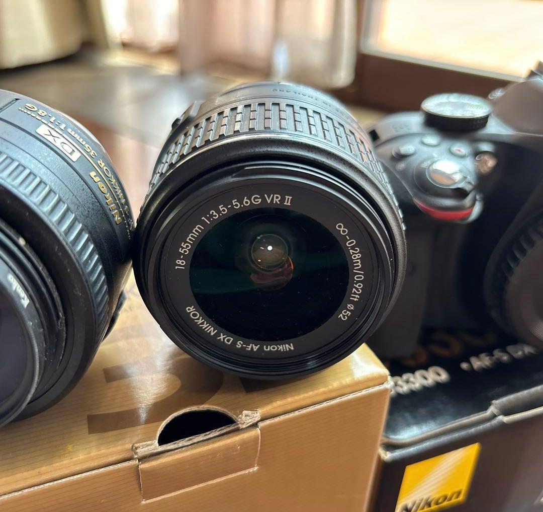 Nikon D3300 デジタル一眼レフカメラ レンズ3本セット
