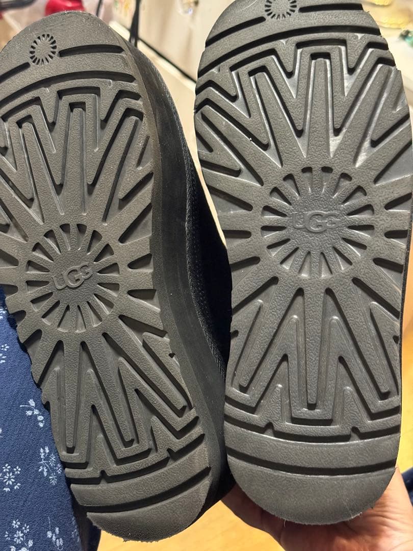 25cm UGG プラットフォーム チェルシー ブーツ　サイドゴア 厚底