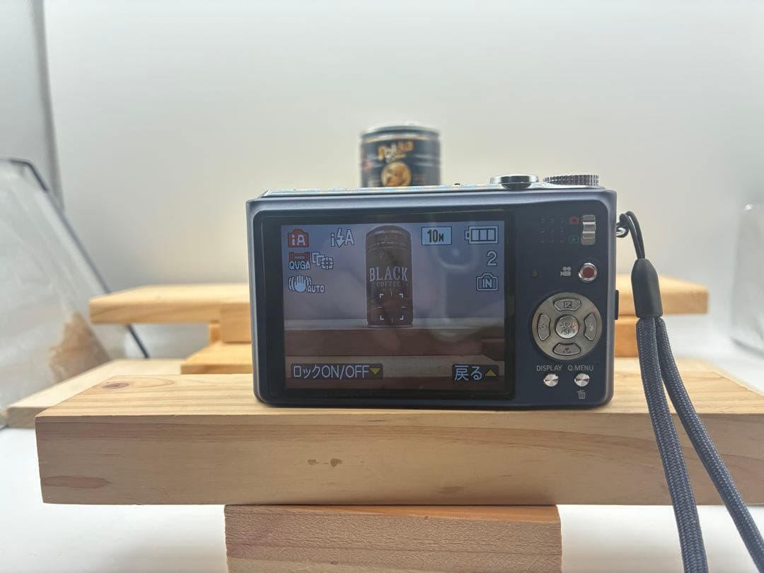 パナソニック ルミックス DMC-TZ7 ネイビー ブルー コンデジ