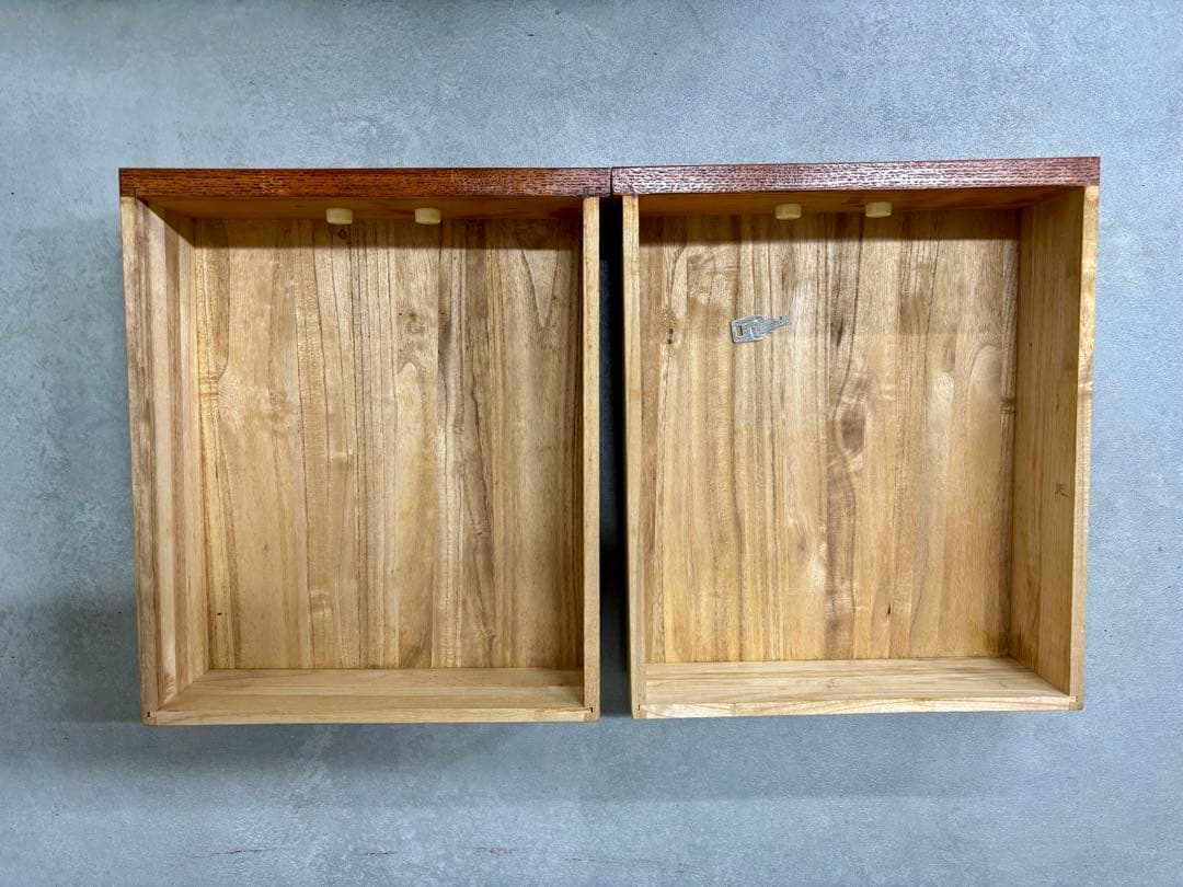 昭和レトロ 文机　ローデスク　引出し2杯　ローボードにも