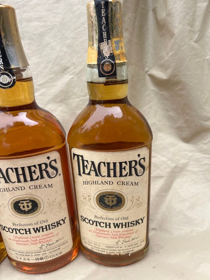 ★未開栓★カティーサークなどウイスキー4本セット古酒