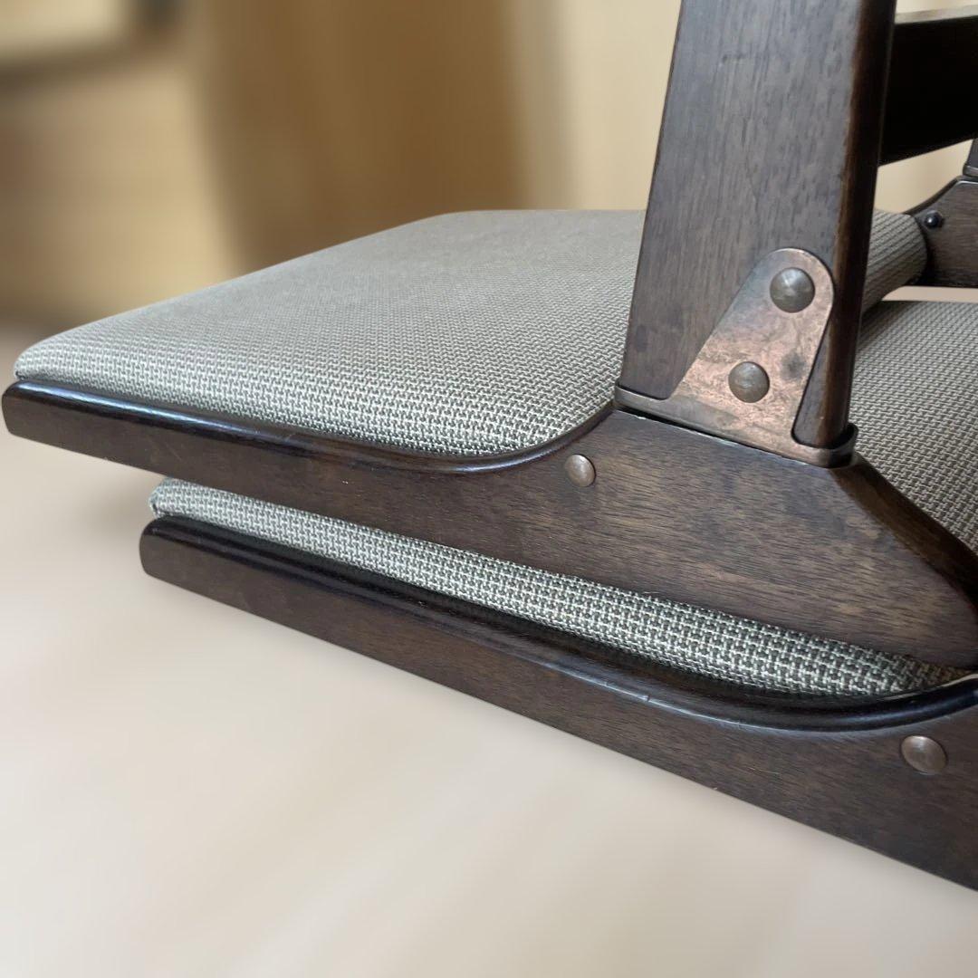 #798 光製作所　HIKARI 座椅子　折りたたみ　和室　4台セット