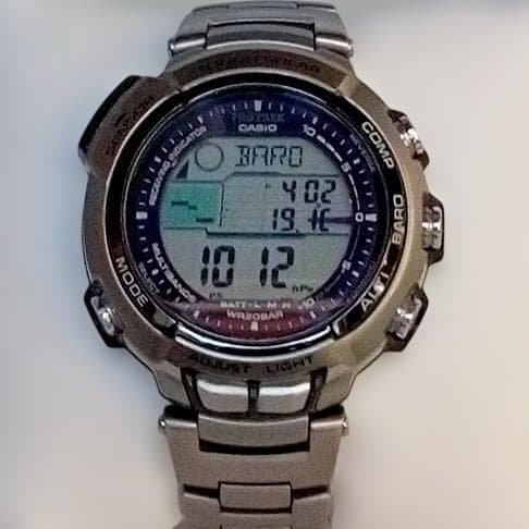 美品 CASIO PRO TREK MANASLU PRX-2500T-7JF