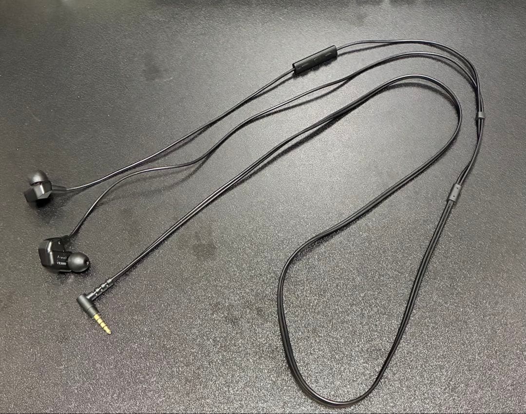 ファイナル VR3000 有線イヤホン Black Pearl 2点出音確認済み