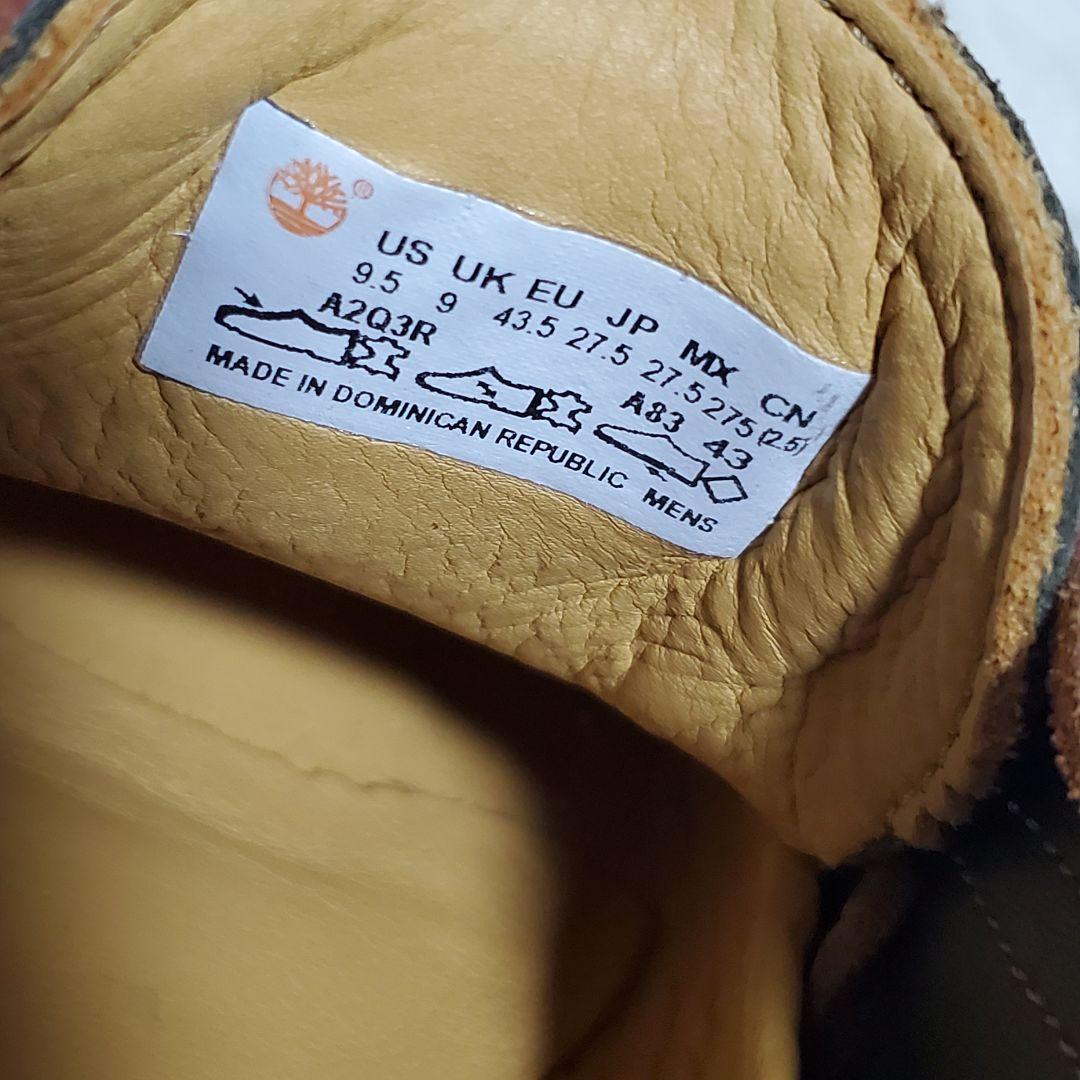 【未使用】Timberland x AIME LEON DORE デッキシューズ