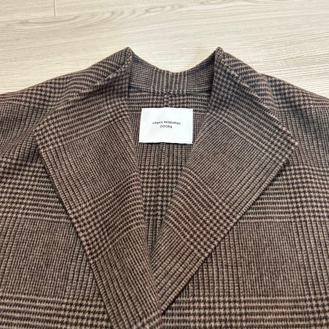 ꕤアーバンリサーチドアーズ/ウールリバーミドルガウンコート