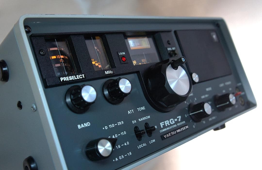 綺麗☆受信整備品☆YAESUヤエス☆FRG-7☆BCLラジオ☆通信型受信機