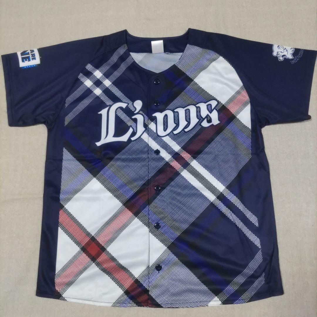 西武ライオンズ.西川愛也.ユニフォーム(ニューヨーカー.Lサイズ).