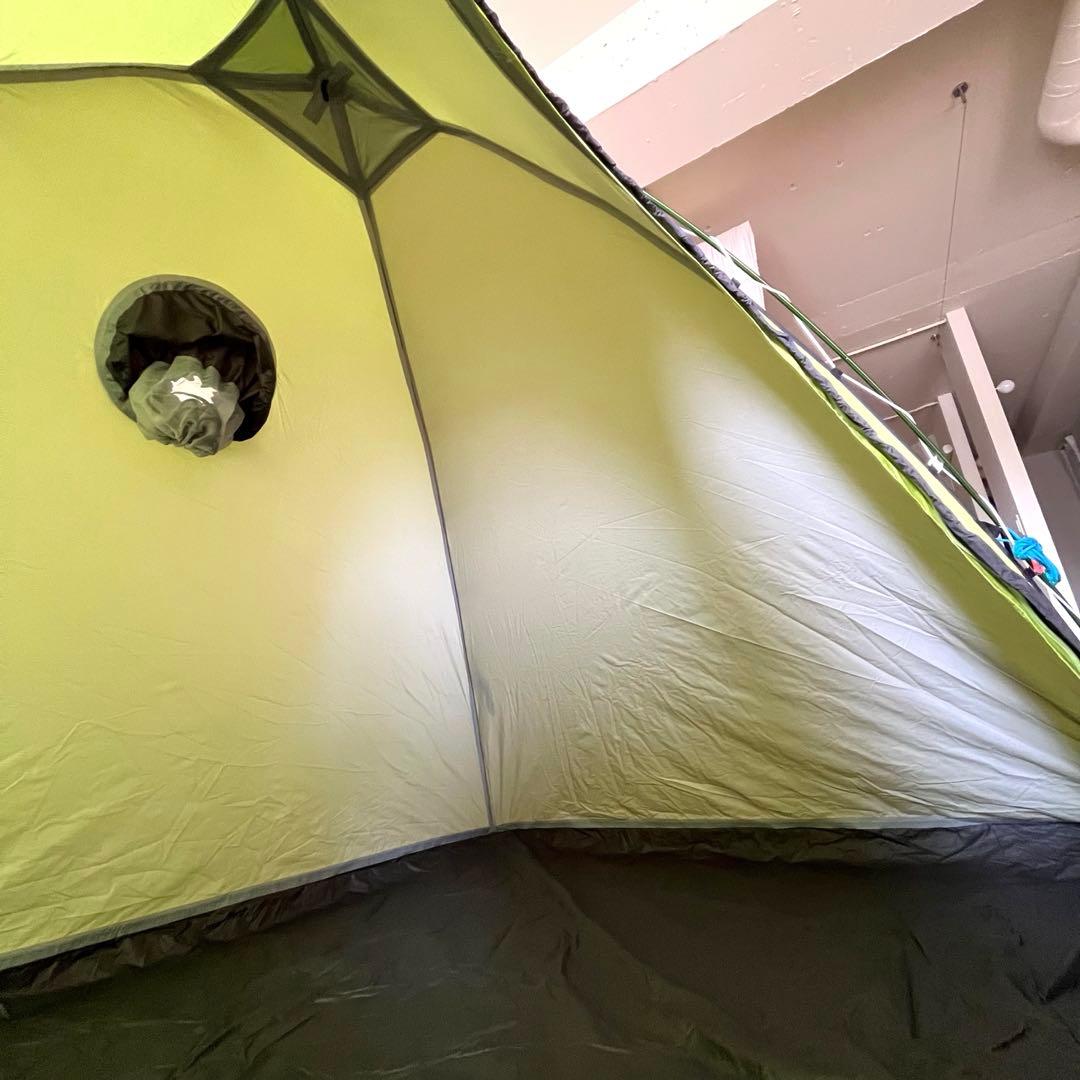 ソロ　デュオ　ドームテント　メスナーテント 2〜3人用　別売りグランドシート付き