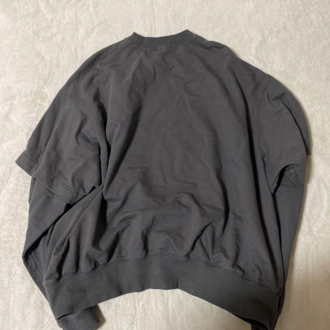 MAISON SPECIAL スウェット トレーナー プルオーバー 2way