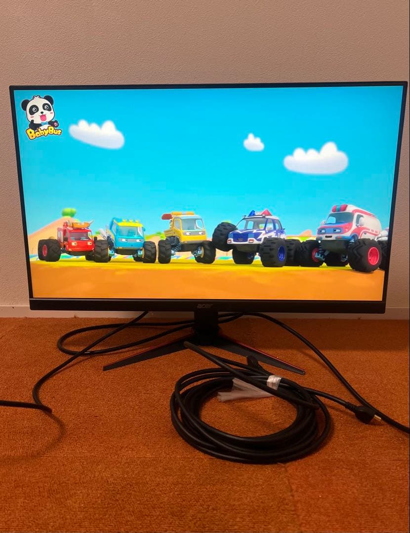 acer 27インチ ゲーミングモニター 27V型 スピーカー内蔵ディスプレイ