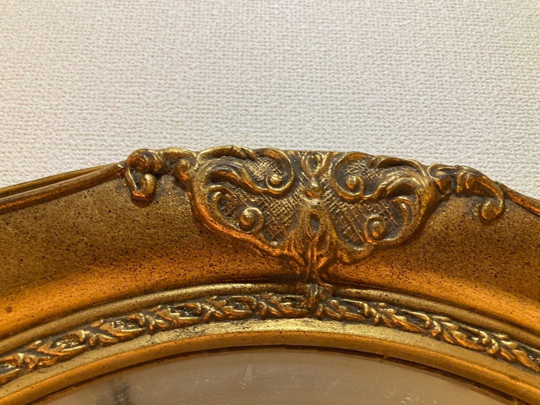 メロディー　高級 アンティーク ミラー 鏡 額縁 クラッシック ビンテージ