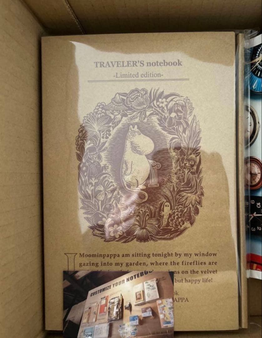 新品 トラベラーズノート 限定セット MOOMIN パパの思い出 ムーミン TF
