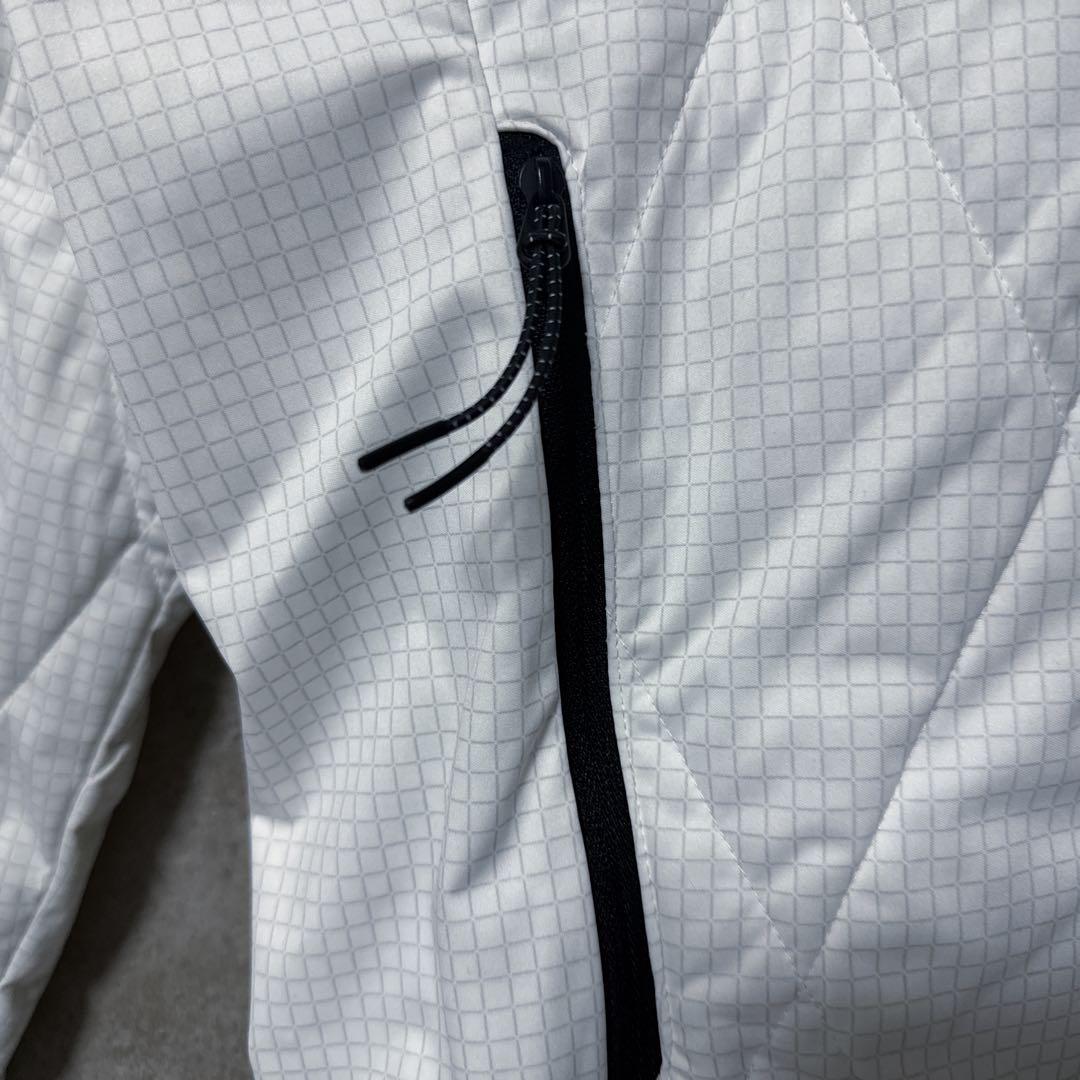 Callaway キャロウェイ 中わた フルジップ ジャケット ホワイト L