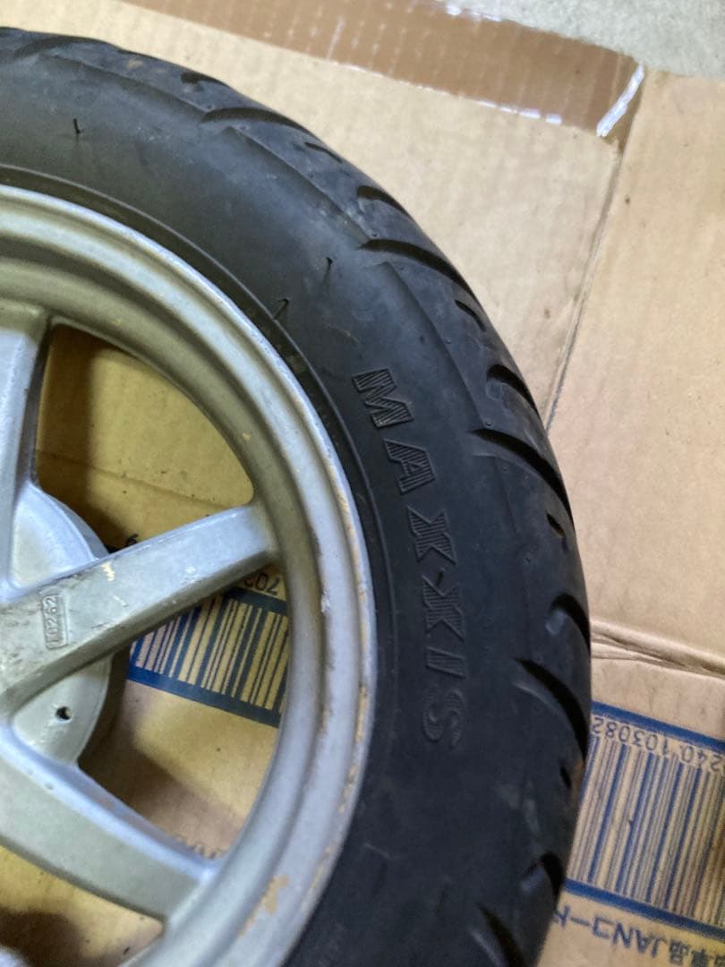 ライブディオZXホイール 金サス前後セットキャリパーステムマスターフルセット