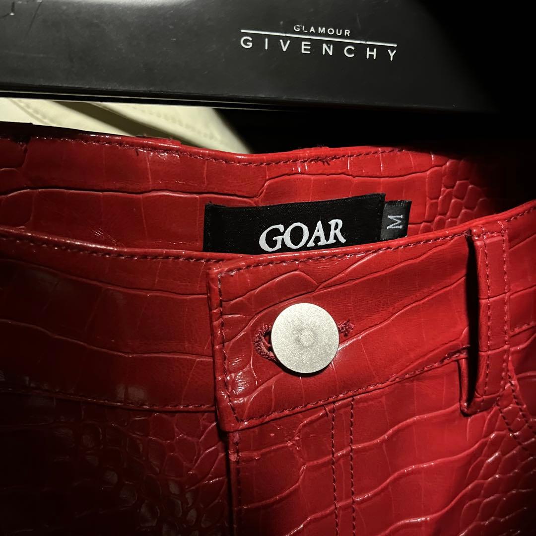 Goar archive レッド　M 一回着用のみ