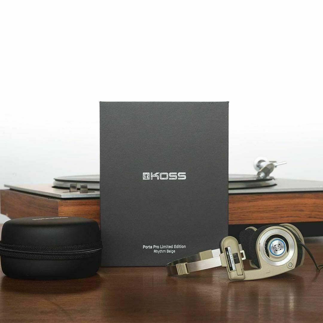 有線　限定版オンイヤーヘッドホン Koss Porta Pro　リズムベージュ