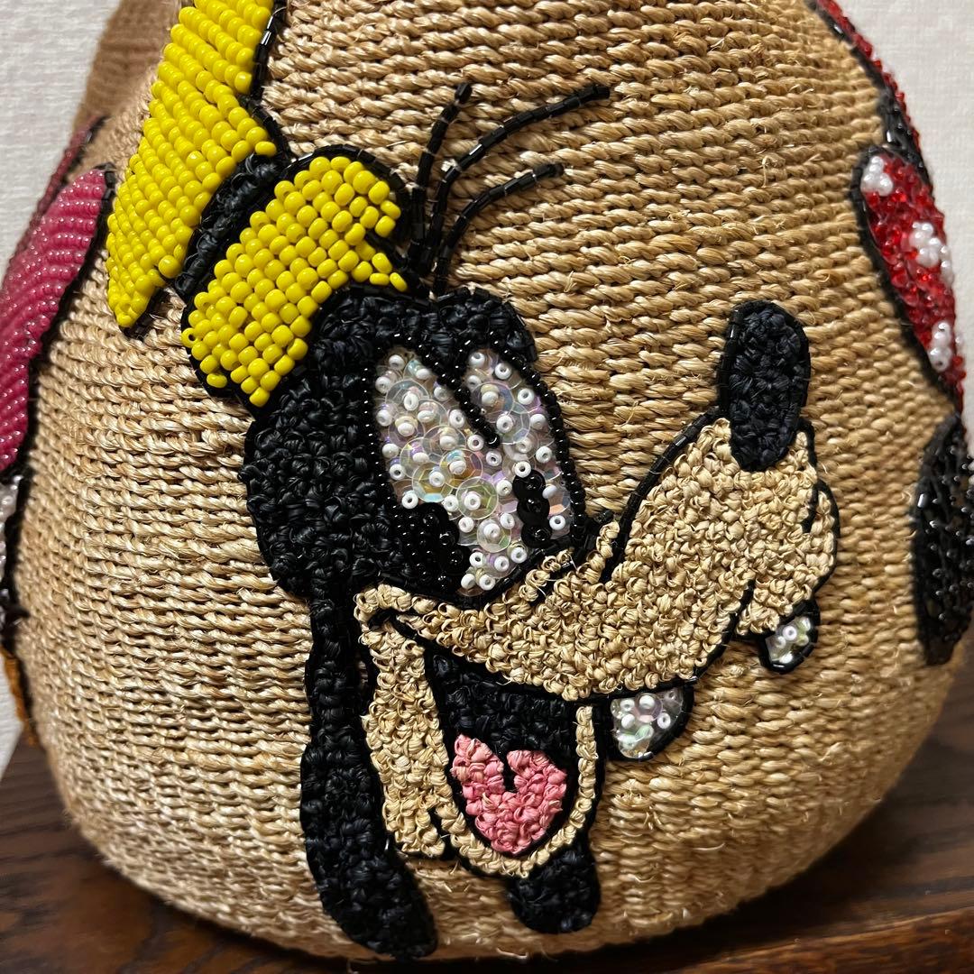 BEAMS ディズニー　かごバッグ　カゴバッグ