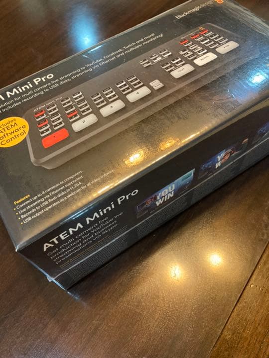 Blackmagic Design ATEM Mini Pro スイッチャー動画