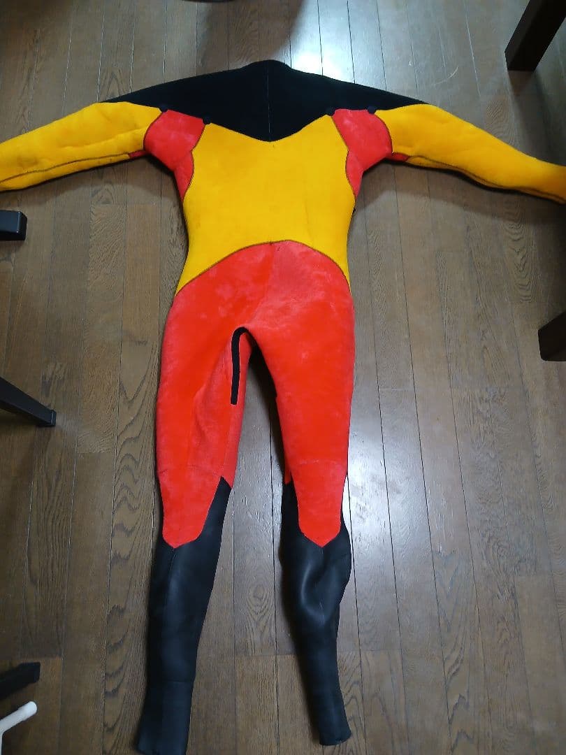 フルスーツ ブラック/グレー メンズサイズ