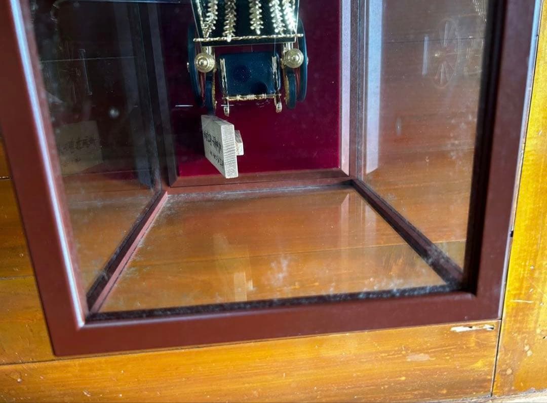 セール【美品・認定書付】天皇陛下の御料馬車 御料儀装車一号 ガラスケース付き