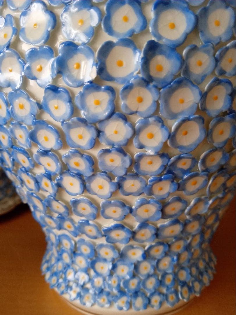 ドイツ　ドレスデン　カールティーメ　マイセン　スノーボールスタイル　壺