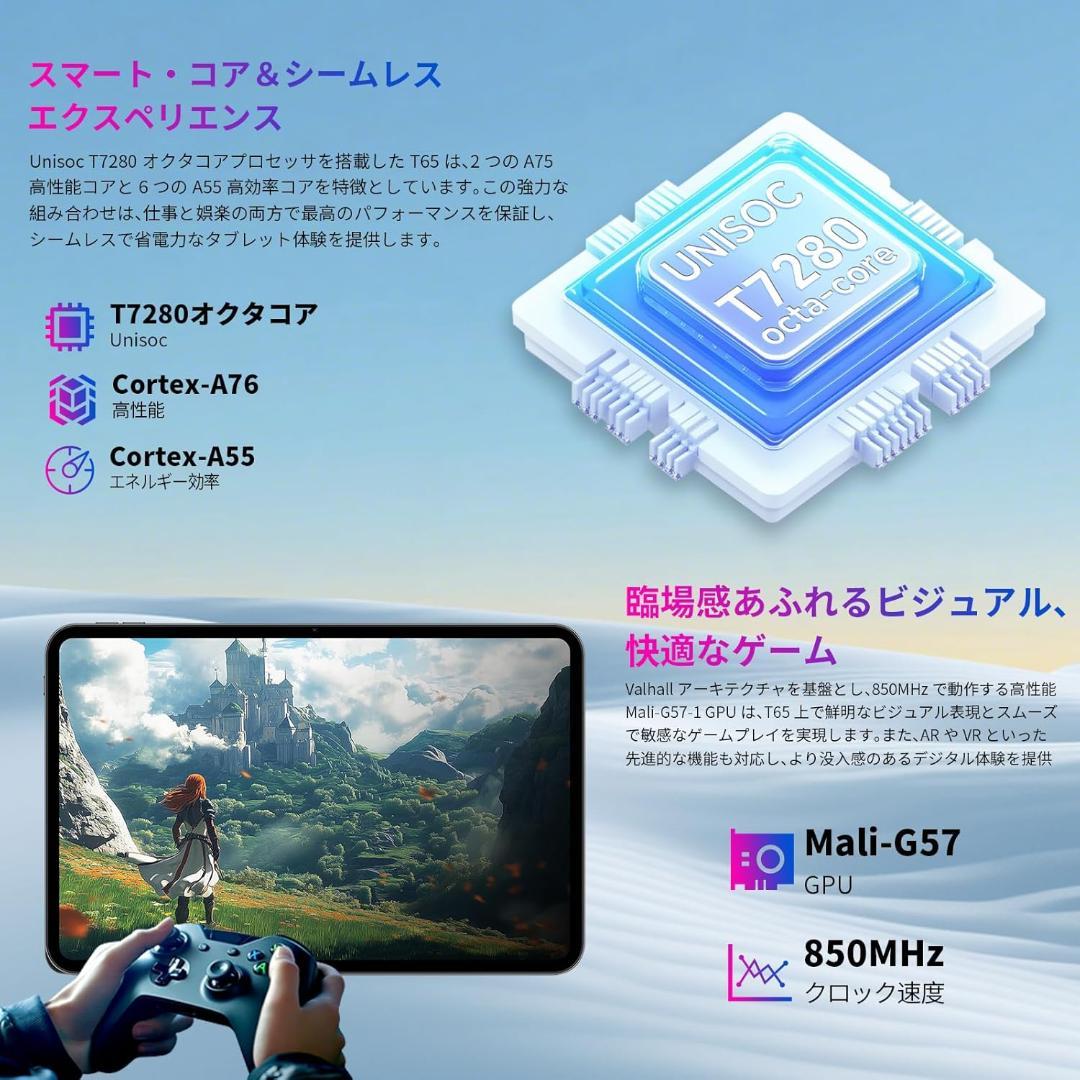 【新品未開封】 TECLAST T65 13インチ 120Hz T620