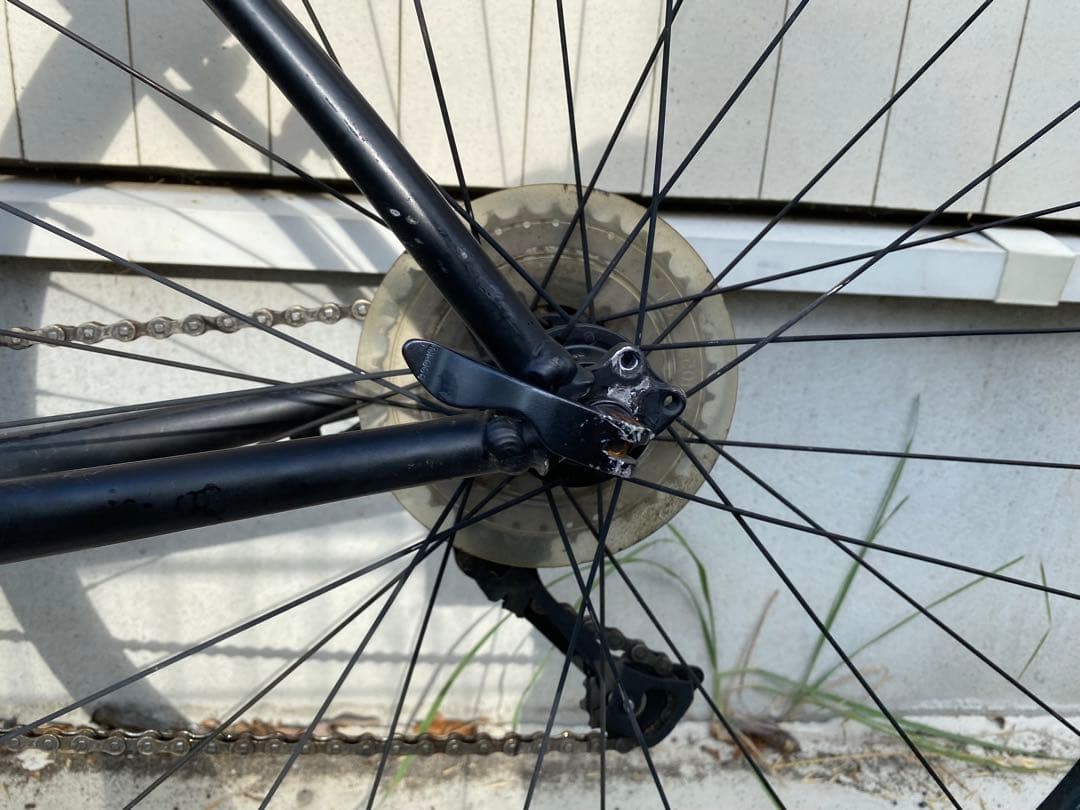 ブラック ロードバイク Sサイズ