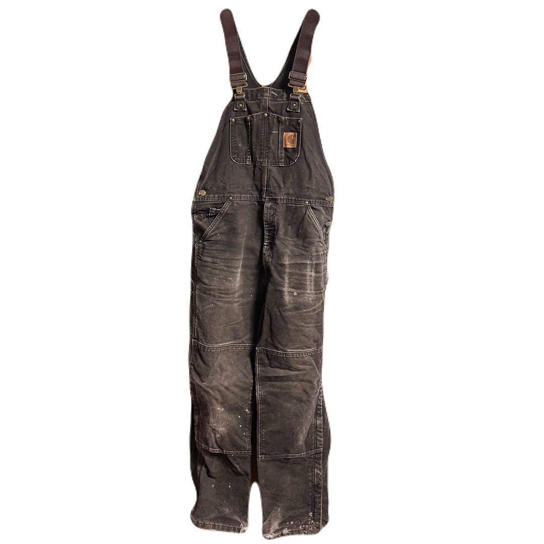 Carhartt（カーハート）ダック オーバーオール/ブラウン/US古着
