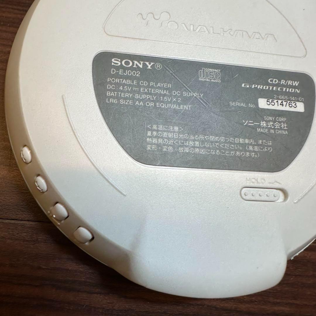 SONY D-EJ002 CDプレーヤー 0372