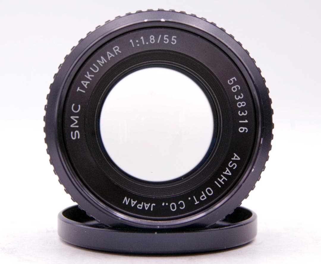 ペンタックス SP ブラックボディ SMC TAKUMAR 55mm F1.8
