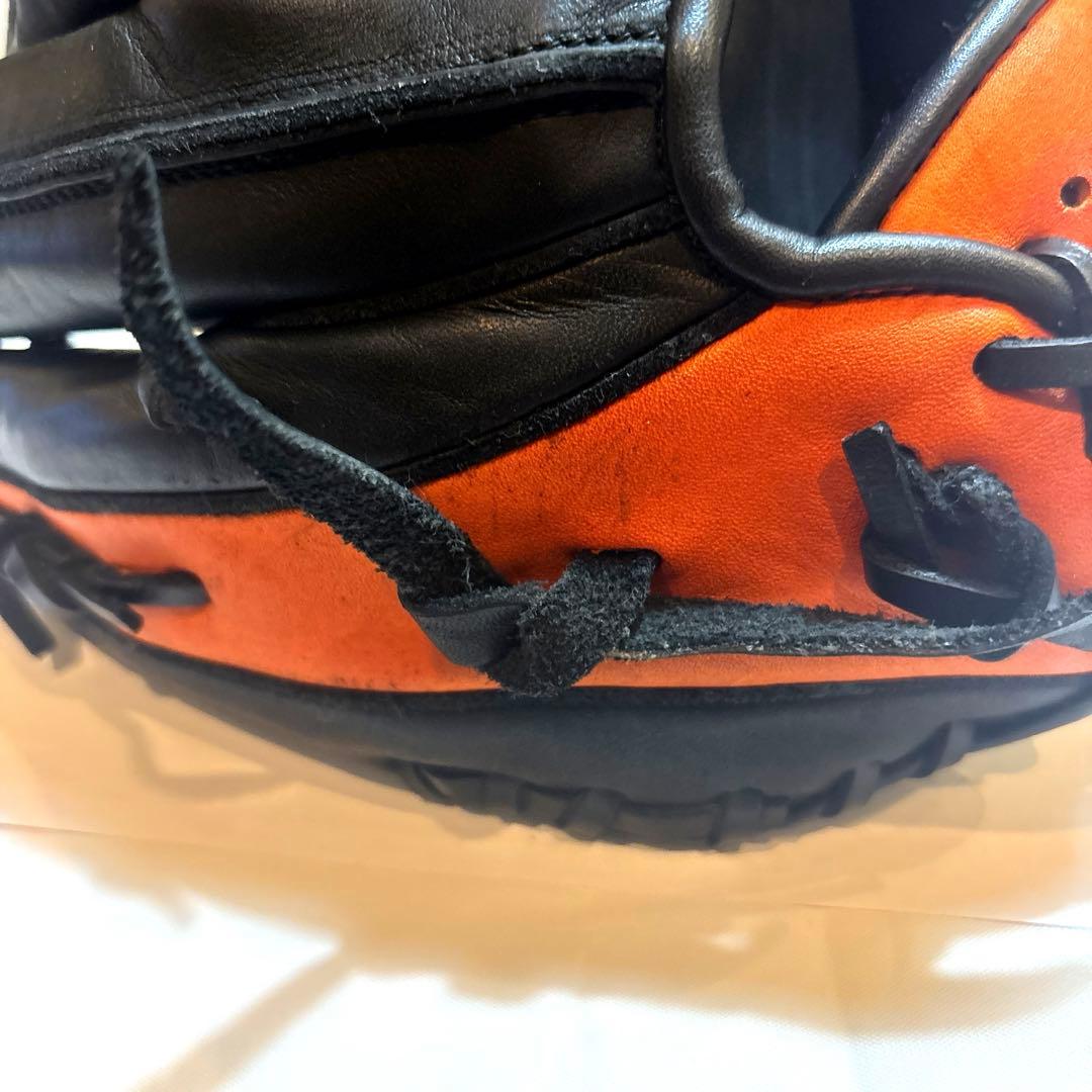 三足の蛙　USAモデル　ミズノ 軟式グローブ　ビューリーグ ビッグM 青