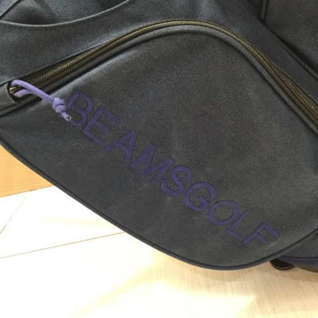 限定ブリーフィング ×ビームスゴルフ デニム スタンドキャディバッグ コラボ