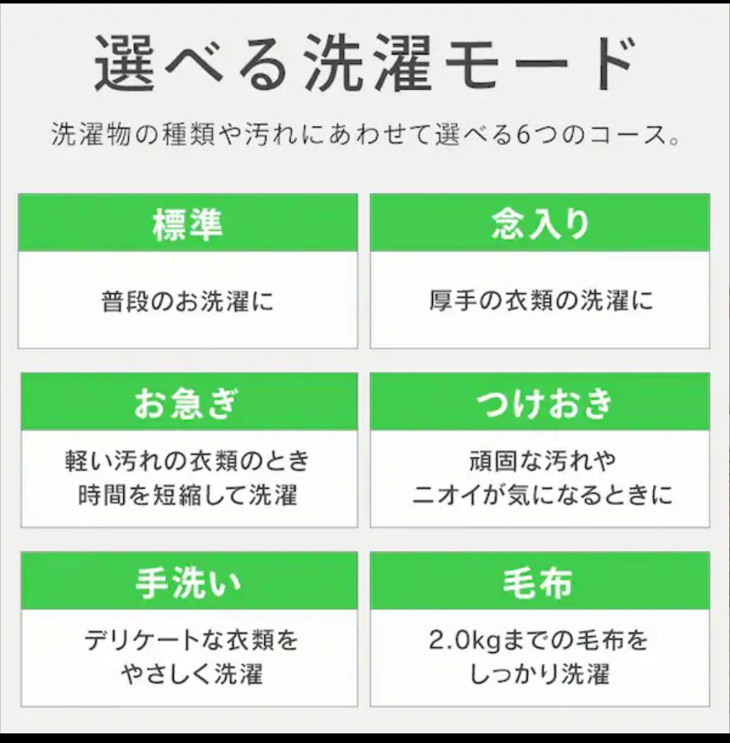 25年製 IRIS OHYAMA 6kg 全自動洗濯機 IAW-T606