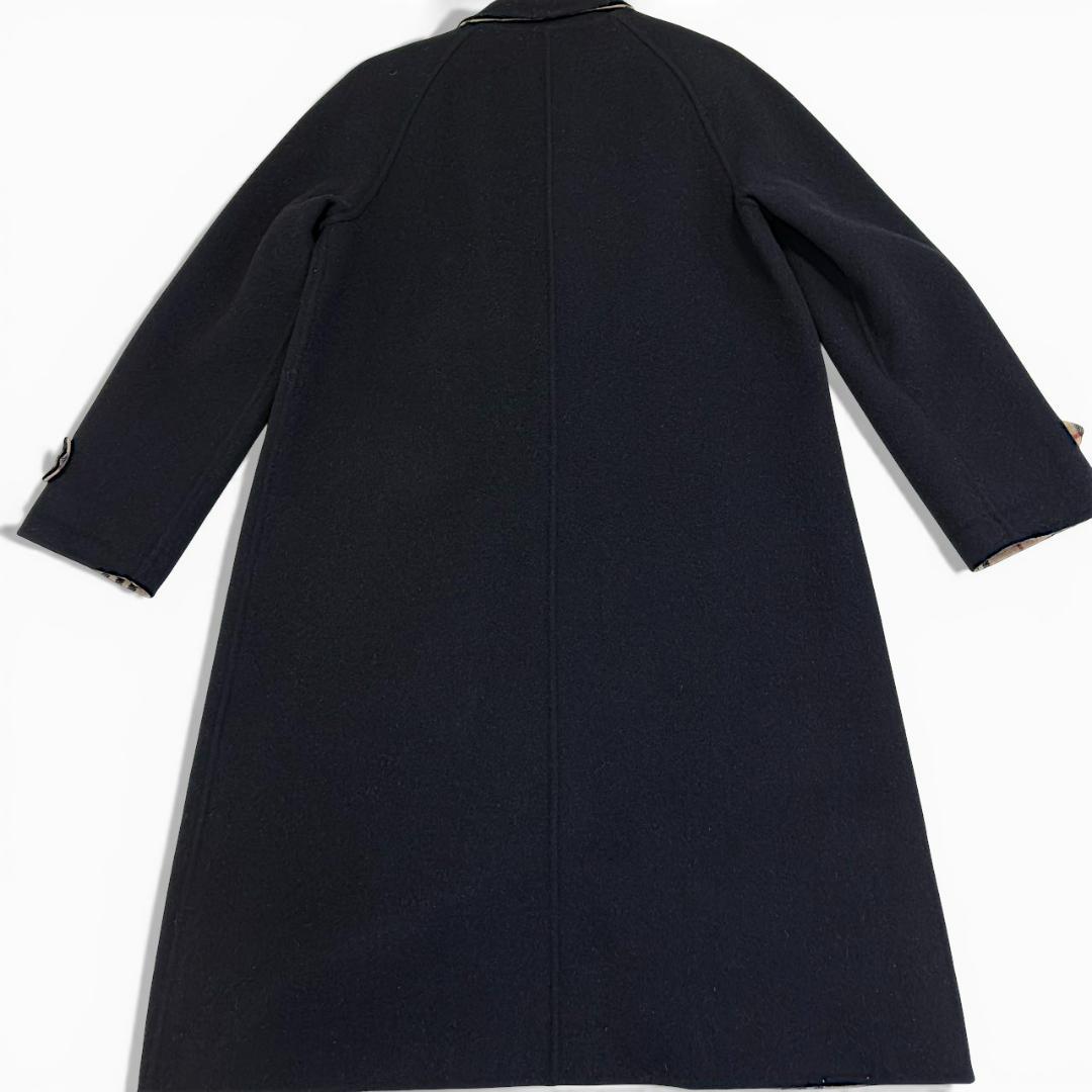 【美品/カシミヤ】 BURBERRY LONDON ノバチェック ウールコート