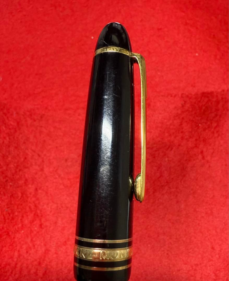 モンブラン　マイスターシュテュック　162 ローラーボール　黒　ボールペン