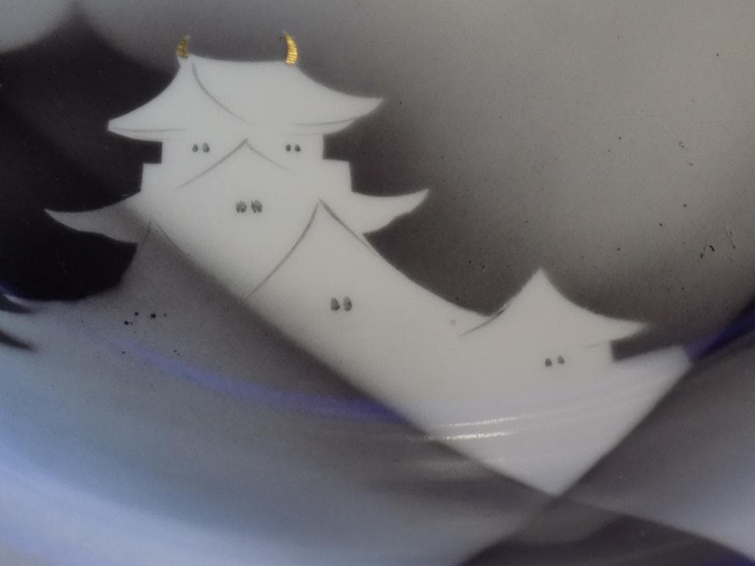 大珍品　オ－ルドノリタケ「昭和四年七月名古屋防空演習記念」サラダボウル