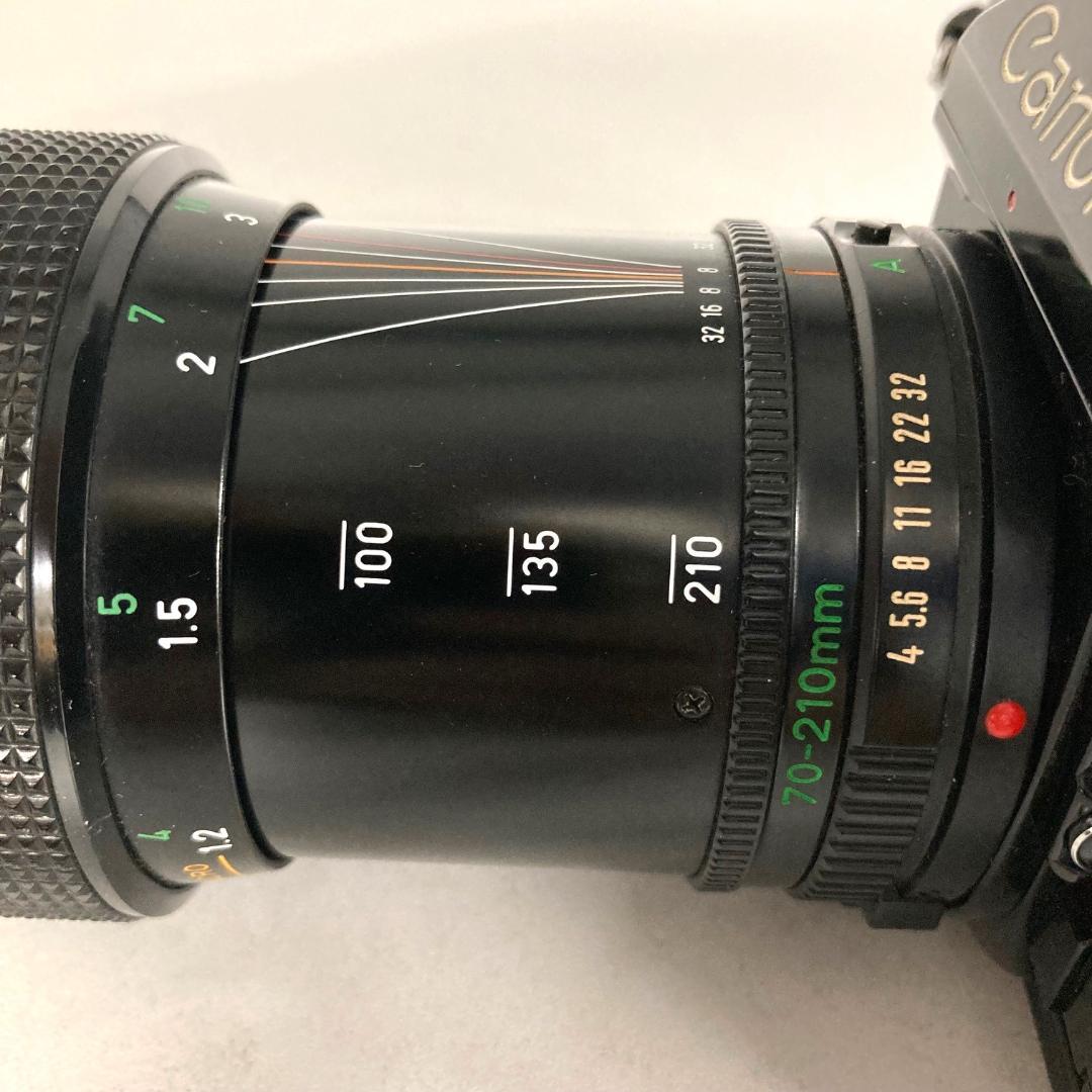Canon　一眼レフカメラ A-1　ZOOMLENSFD70-210mm 1:4