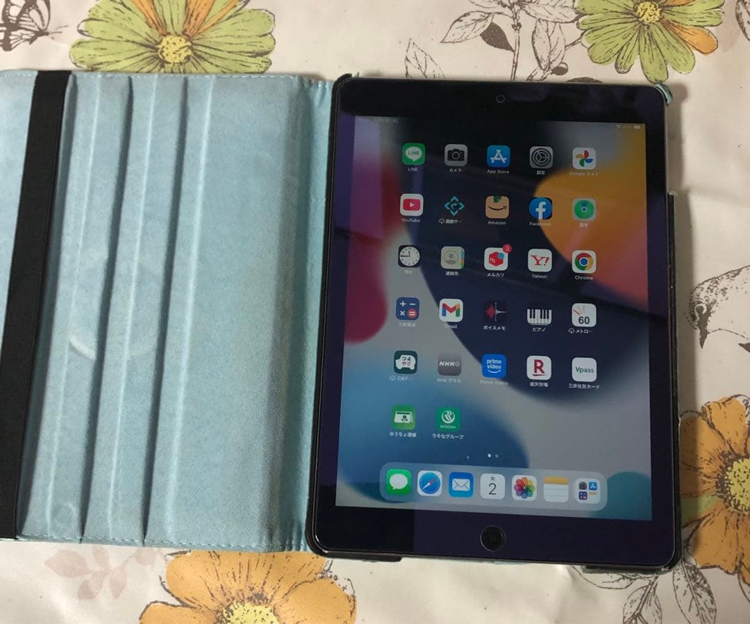 【値下げ】美品iPad Air2 wi-fi32G バッテリー元気ケースシート