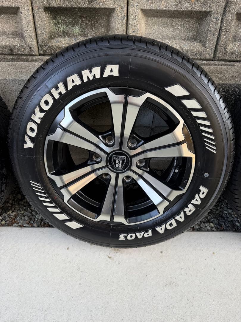 YOKOHAMA PARADA PA03 タイヤホイール4本セット ハイエース