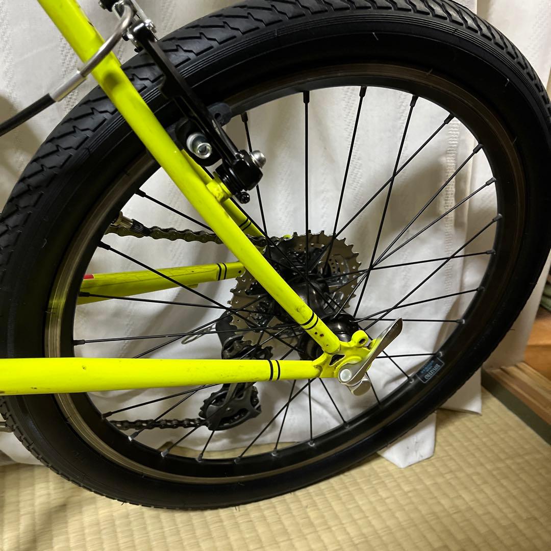 ミニベロ　Bruno MIXTE 20インチ　カスタマイズ　7s→8s その他